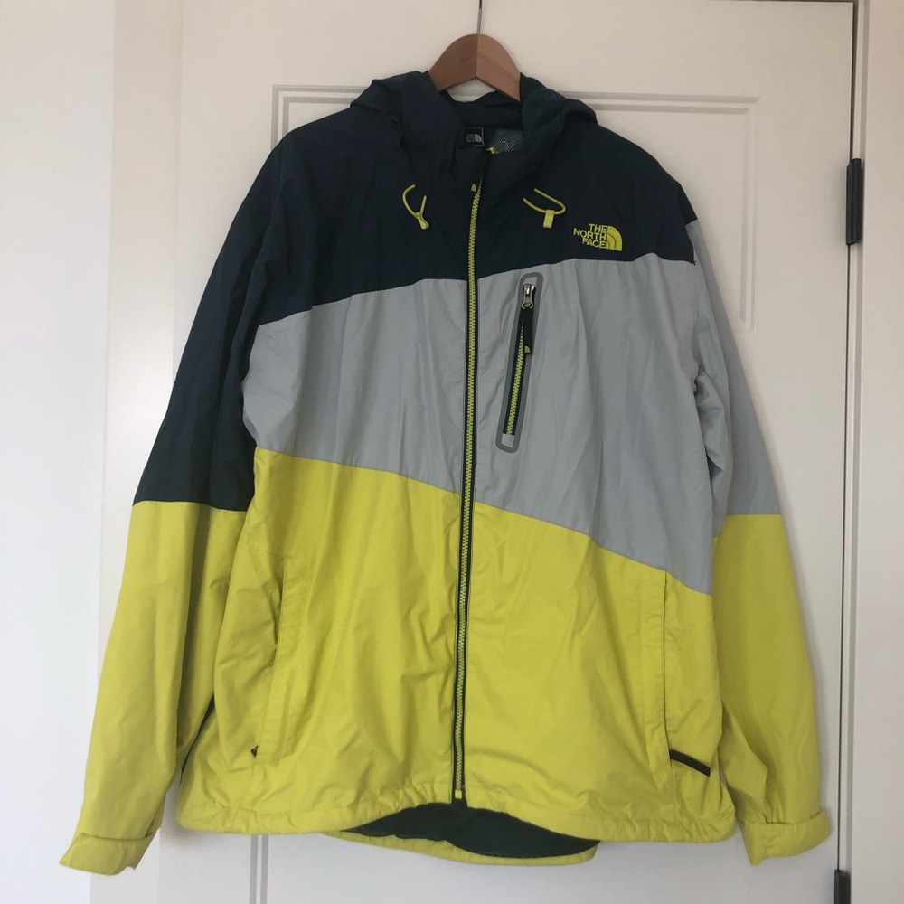 North Face Colorblock Hooded Jacket